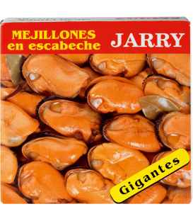 Mejillones en Escabeche Gigantes - Jarry 270 gr