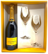 Estuche Champagne Drappier Carte D`Or Brut  + 2 Copas