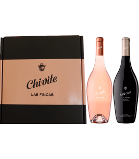 Mehr über Estuche 2 botellas Chivite Las Fincas Rosado + 2 Garnachas