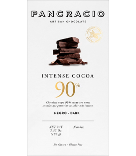 Más sobre Tableta Chocolate Negro Pancracio Intense Cocoa 90%