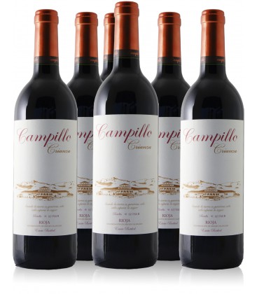 6 botellas Campillo Crianza 2009